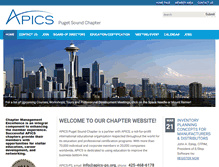 Tablet Screenshot of apics-ps.org